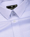 Arix Gray Small Graph Check Premium Giza Shirt
