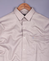 Arosa Cream Dobby Premium Giza Shirt