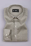 Fynox Multicolour Mini Motif Printed Cotton Shirt