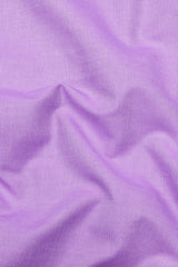 Arctic Light Violet Solid Oxford Cotton Shirt