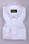 Lily White Cotton Satin Shirt