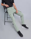 Russian Green Stretch Cotton Cargo