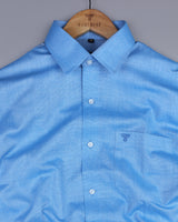 Arizona Blue FilaFil Premium Cotton Solid Shirt