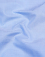 Iceberg Blue Premium Cotton Twill Designer Shirt