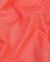 Tiger Orange Solid Cardoury Hamercop Special Edition Designer Shirt