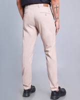 Light Dusty  Pink Stretch Cotton Chinos