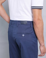 Mets Blue Stretch Cotton Chinos