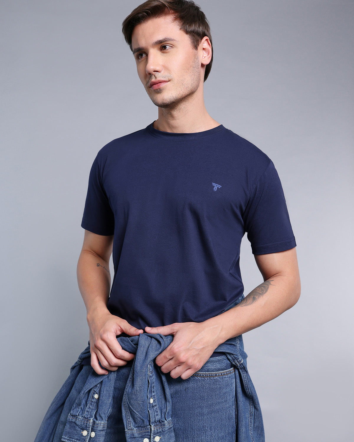 NavyBlue Super Soft Premium Cotton T-Shirt – Hamercop