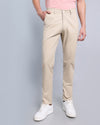 Rigle Khaki Stretch Cotton Chinos